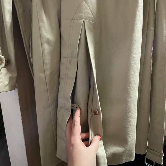 Liz Claiborne Rain Trench Coat - Picture 9 of 14